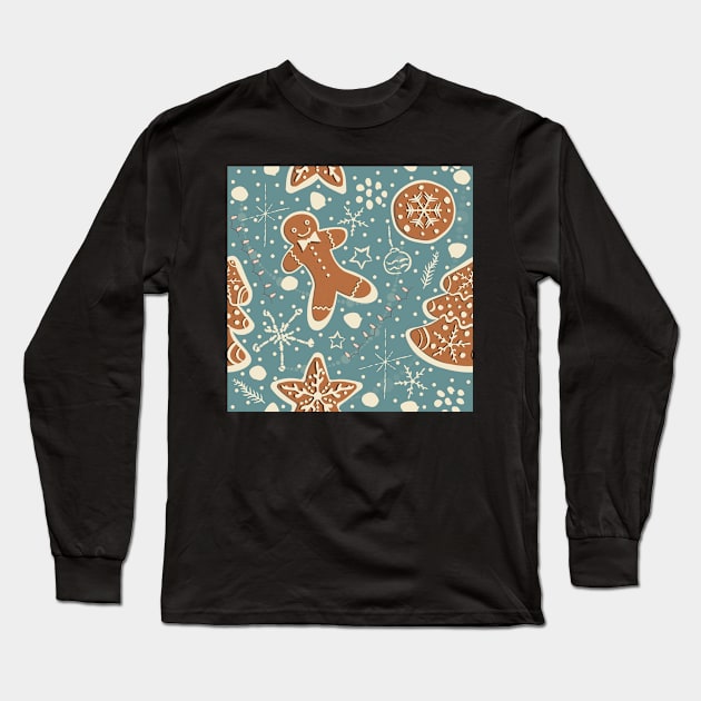 Gingerbread Long Sleeve T-Shirt by Countryside